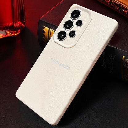 Samsung Galaxy A23 5G Solid Color Leather Texture Matte Phone Back Case