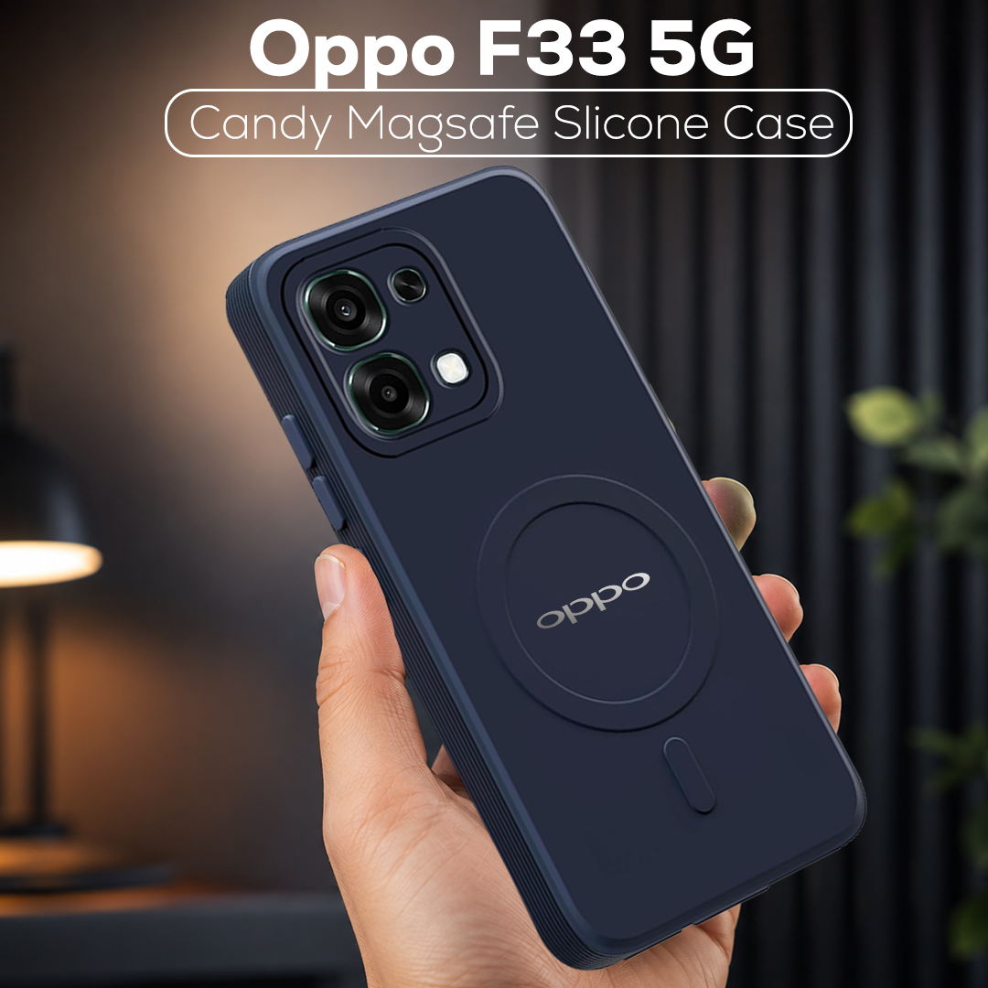 OPPO F33 5G Candy Silicone Luxury Matte Back Cover with Camera  Protection