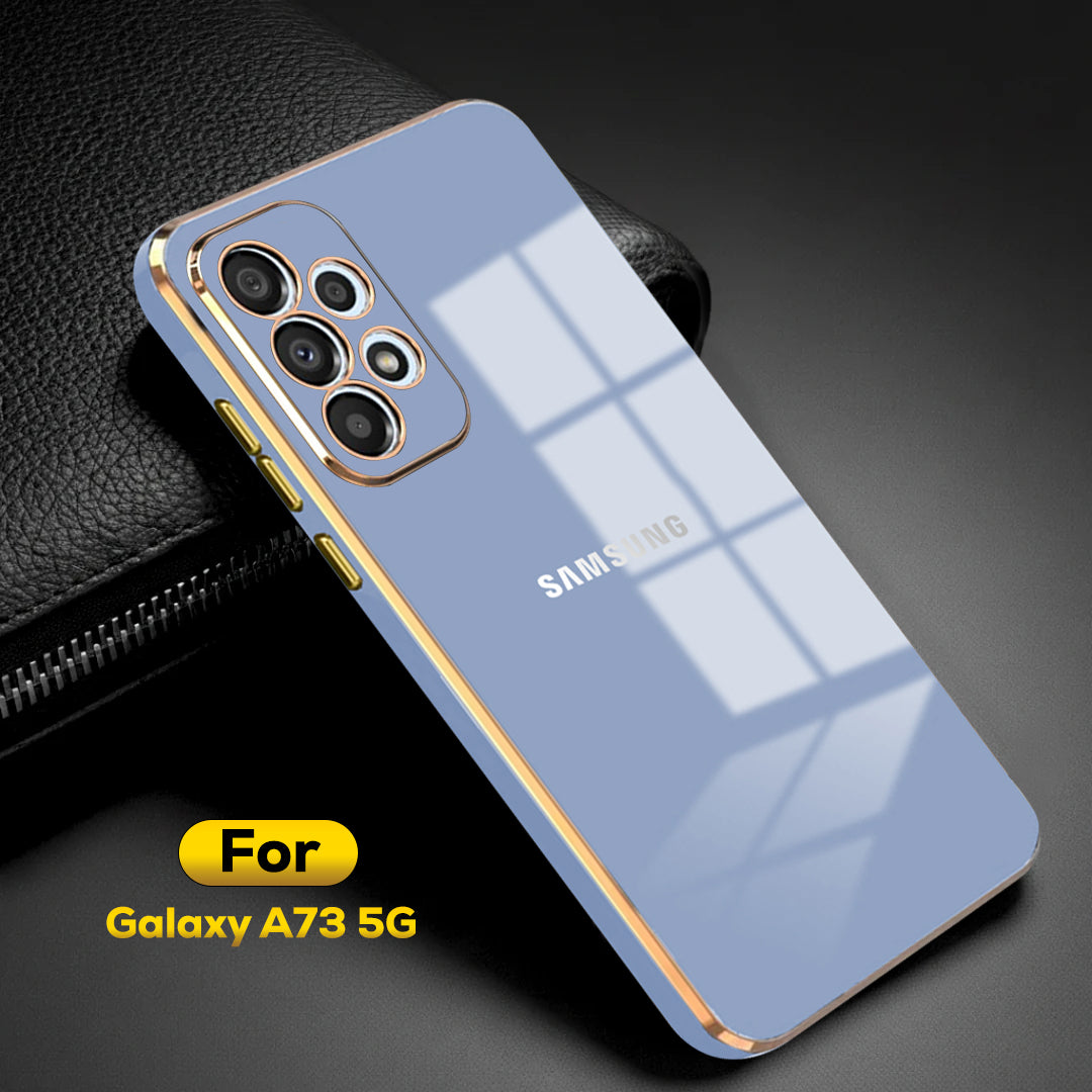SAMSUNG GALAXY A73 5G ULTRA-SHINE LUXURIOUS  BACK CASE WITH CAMERA PROTECTION