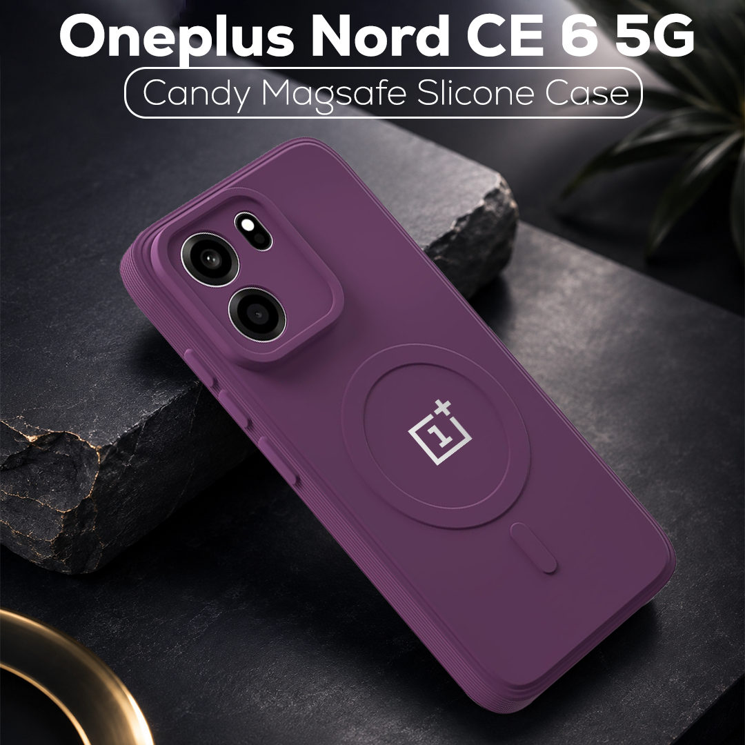 OnePlus Nord CE6 5G Candy Silicone Luxury Matte Back Cover with Camera  Protection