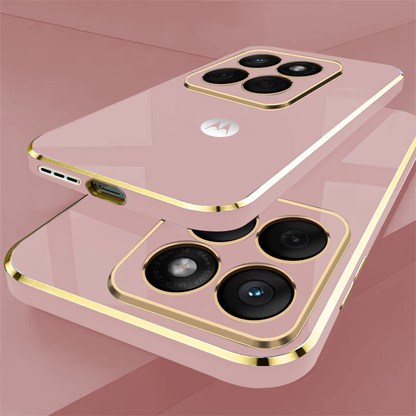 MOTOROLA EDGE 60 PRO 5G ULTRA-SHINE LUXURIOUS  BACK CASE WITH CAMERA PROTECTION