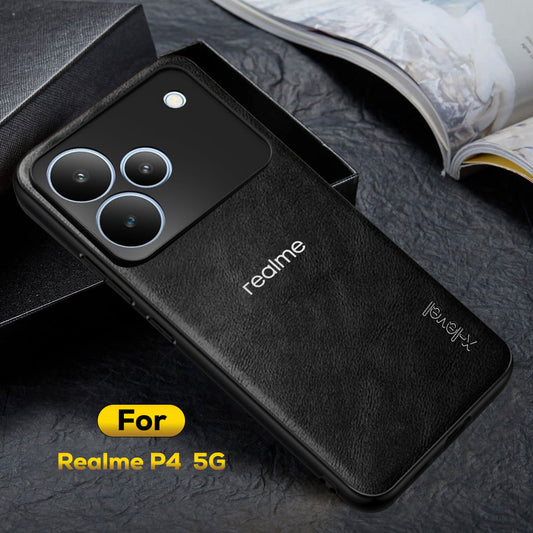 REALME P4 5G  Business PU Leather Back Case