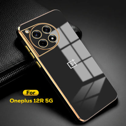 OnePlus 12R 5G ULTRA-SHINE LUXURIOUS  BACK CASE WITH CAMERA PROTECTION