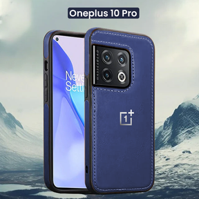 OnePlus 5G Series Leather Stitched Protective Back Case