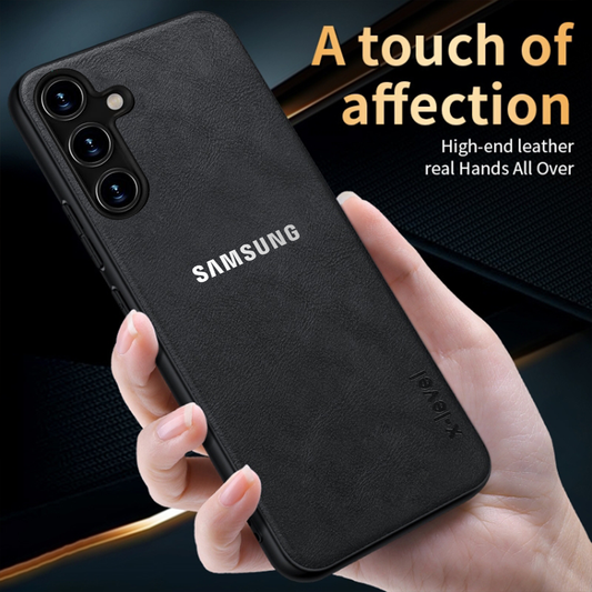 GALAXY A26 5G  Business Style PU LEATHER PROTECTIVE BACK CASE WITH CAMERA PROTECTION