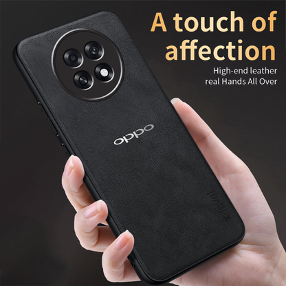 OPPO F31 PRO PLUS 5G  Business Style PU LEATHER PROTECTIVE BACK CASE WITH CAMERA PROTECTION
