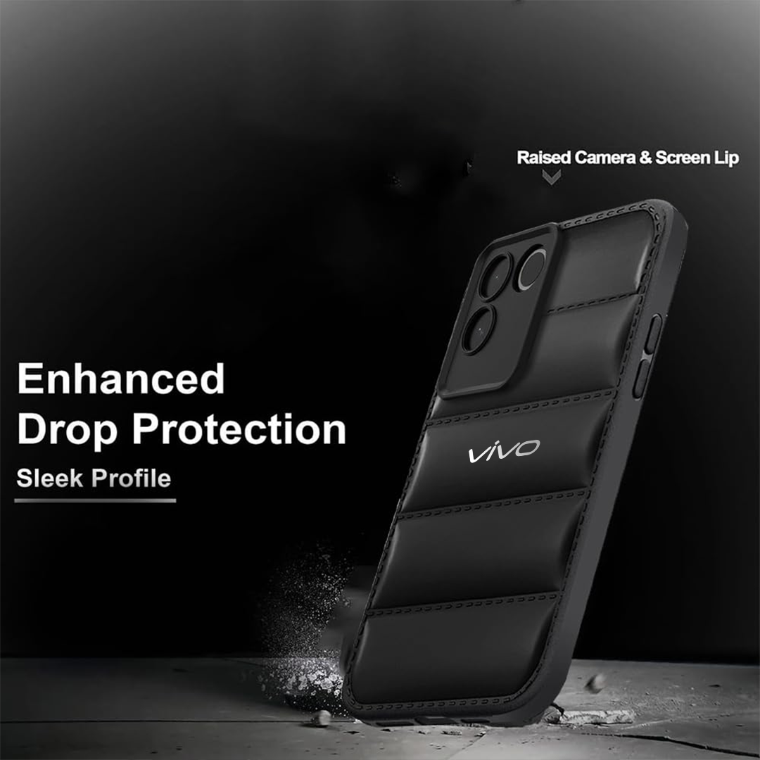 VIVO T2 PRO 5G The Puffer Edition Soft Material Down Jacket Phone Case