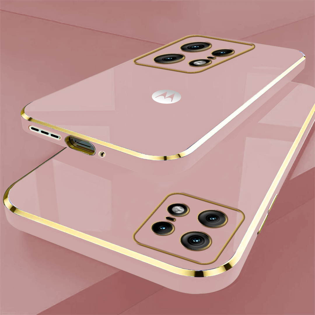 MOTOROLA EDGE 50 PRO 5G ULTRA-SHINE LUXURIOUS  BACK CASE WITH CAMERA PROTECTION