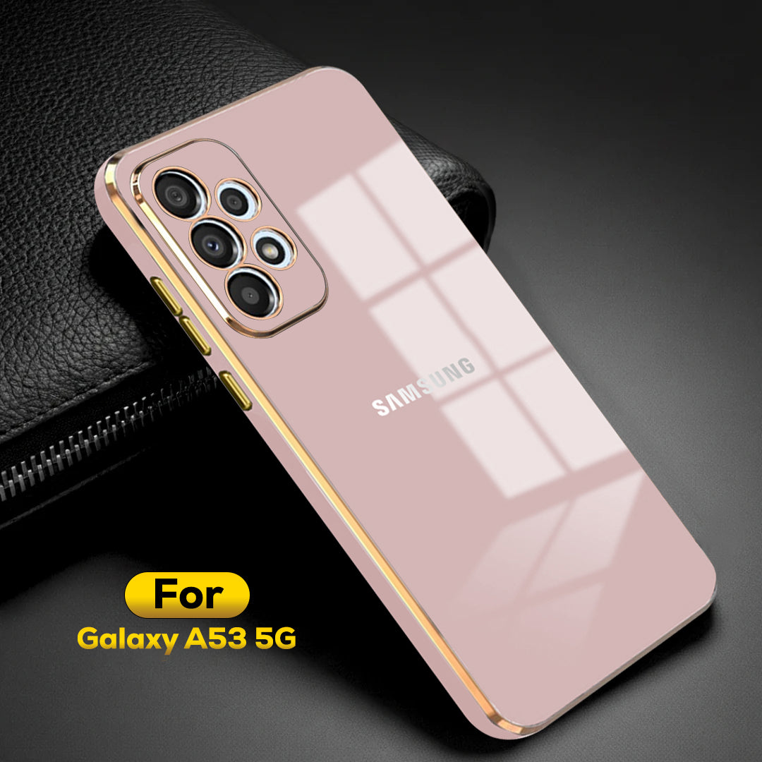 GALAXY A53 5G ULTRA-SHINE LUXURIOUS  BACK CASE WITH CAMERA PROTECTION
