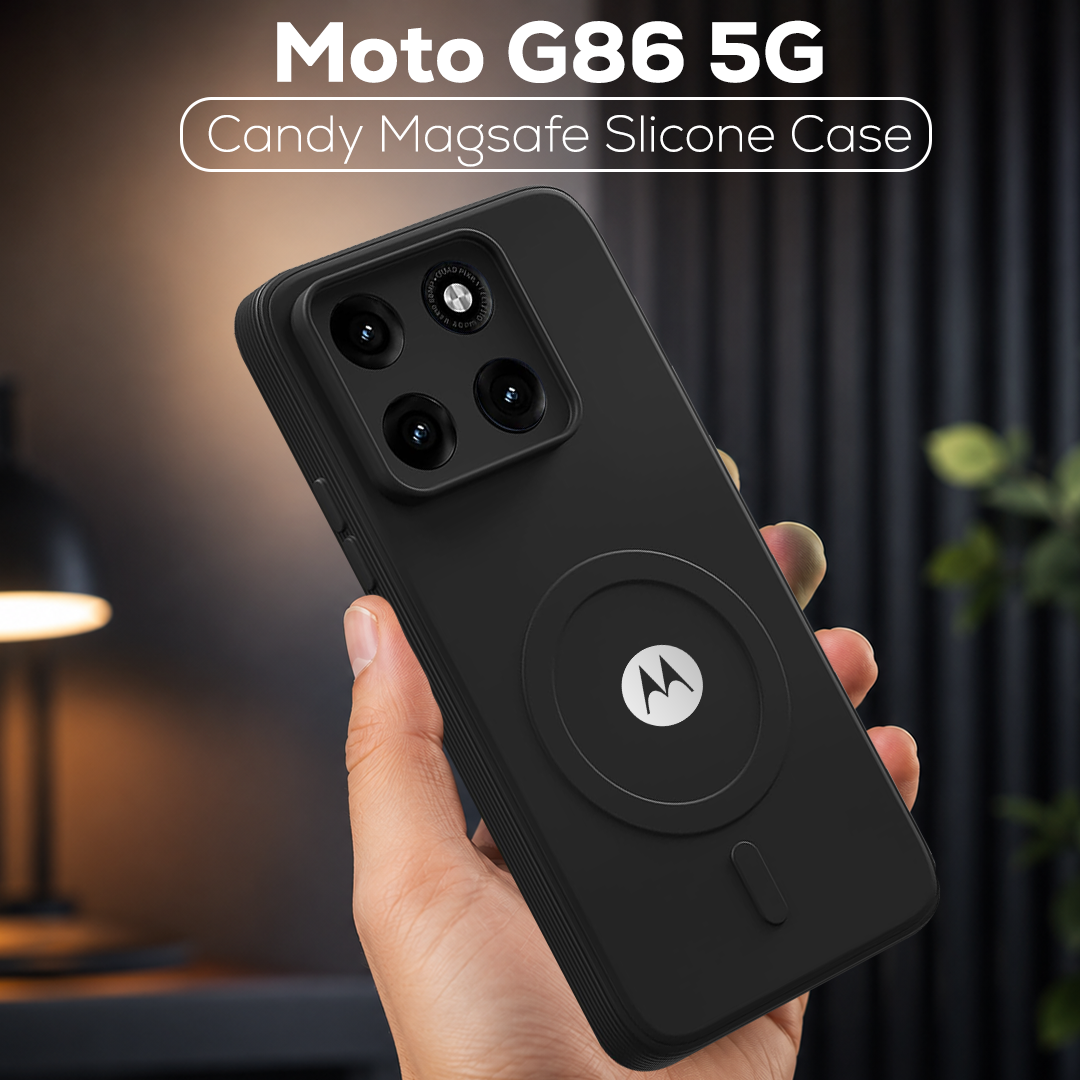 MOTO G86 5G Candy Silicone Luxury Matte Back Cover with Camera Protection