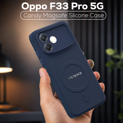 OPPO F33 PRO 5G Candy Silicone Luxury Matte Back Cover with Camera  Protection
