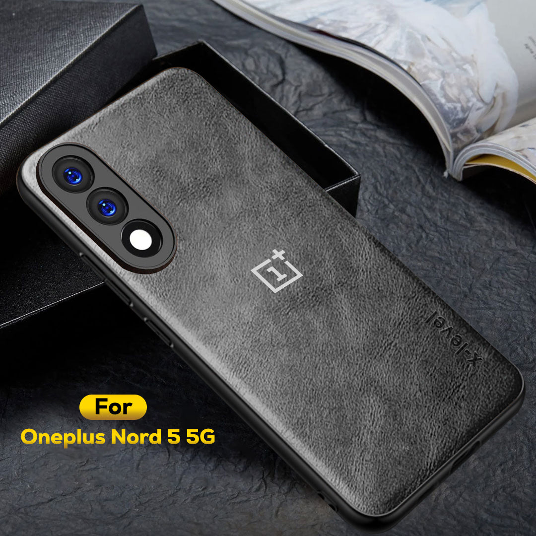 ONEPLUS NORD 5 5G VINTAGE PU LEATHER PROTECTIVE BACK CASE