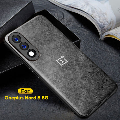 ONEPLUS NORD 5 5G VINTAGE PU LEATHER PROTECTIVE BACK CASE