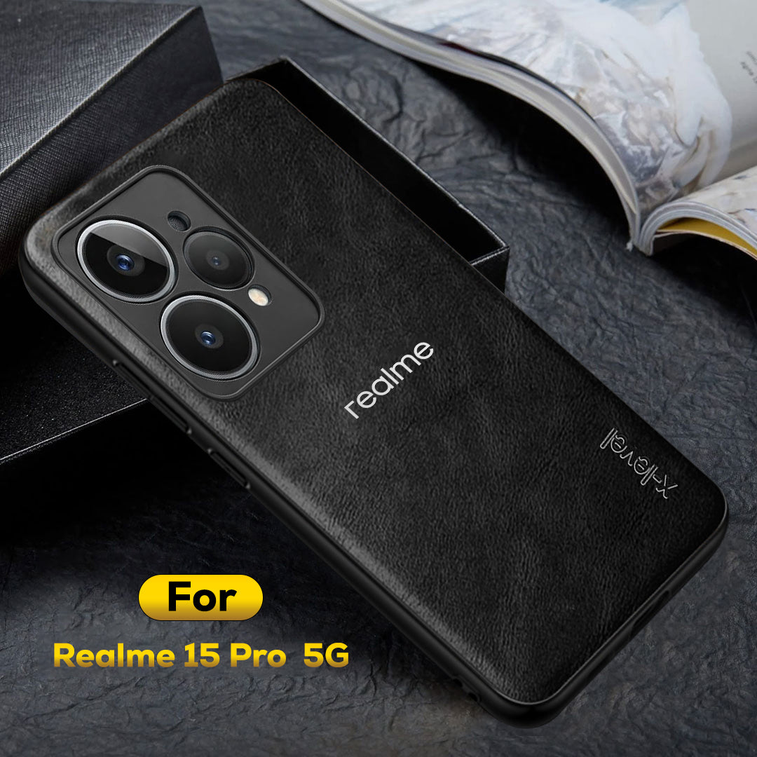 REALME 15 PRO 5G  Business PU Leather Back Case