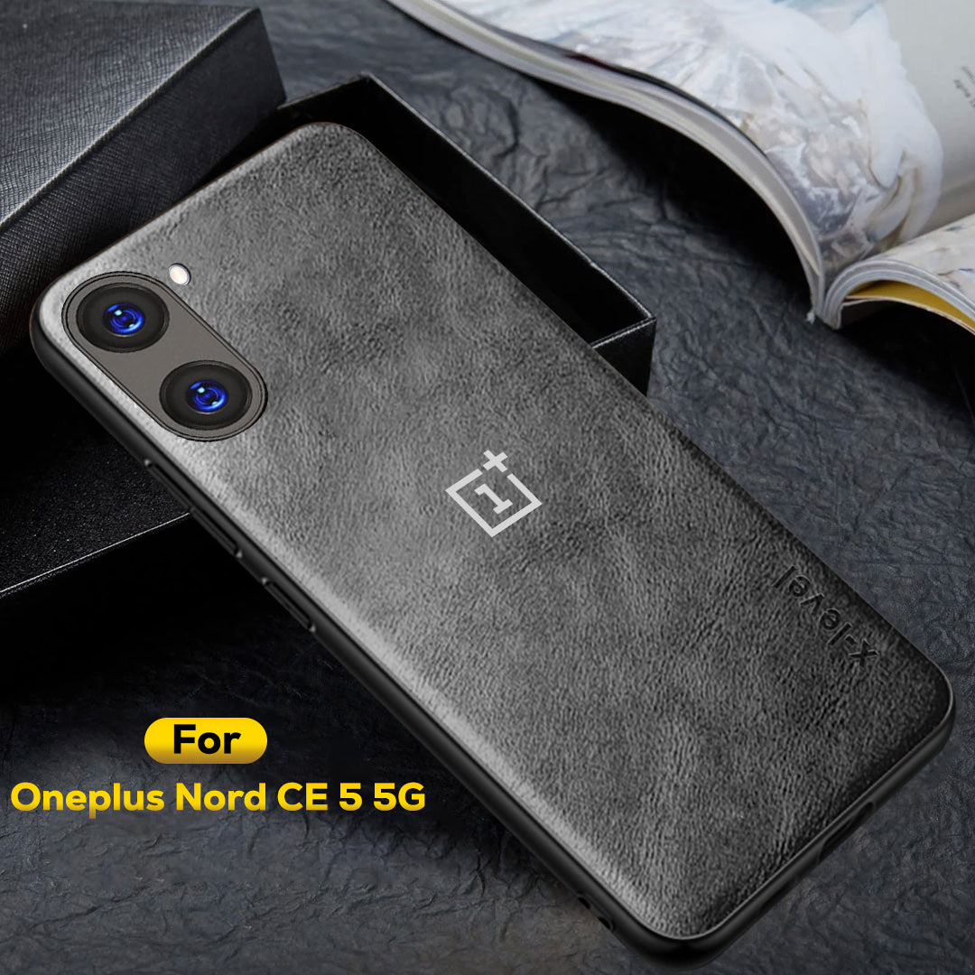 ONEPLUS NORD CE 5 5G VINTAGE PU LEATHER PROTECTIVE BACK CASE