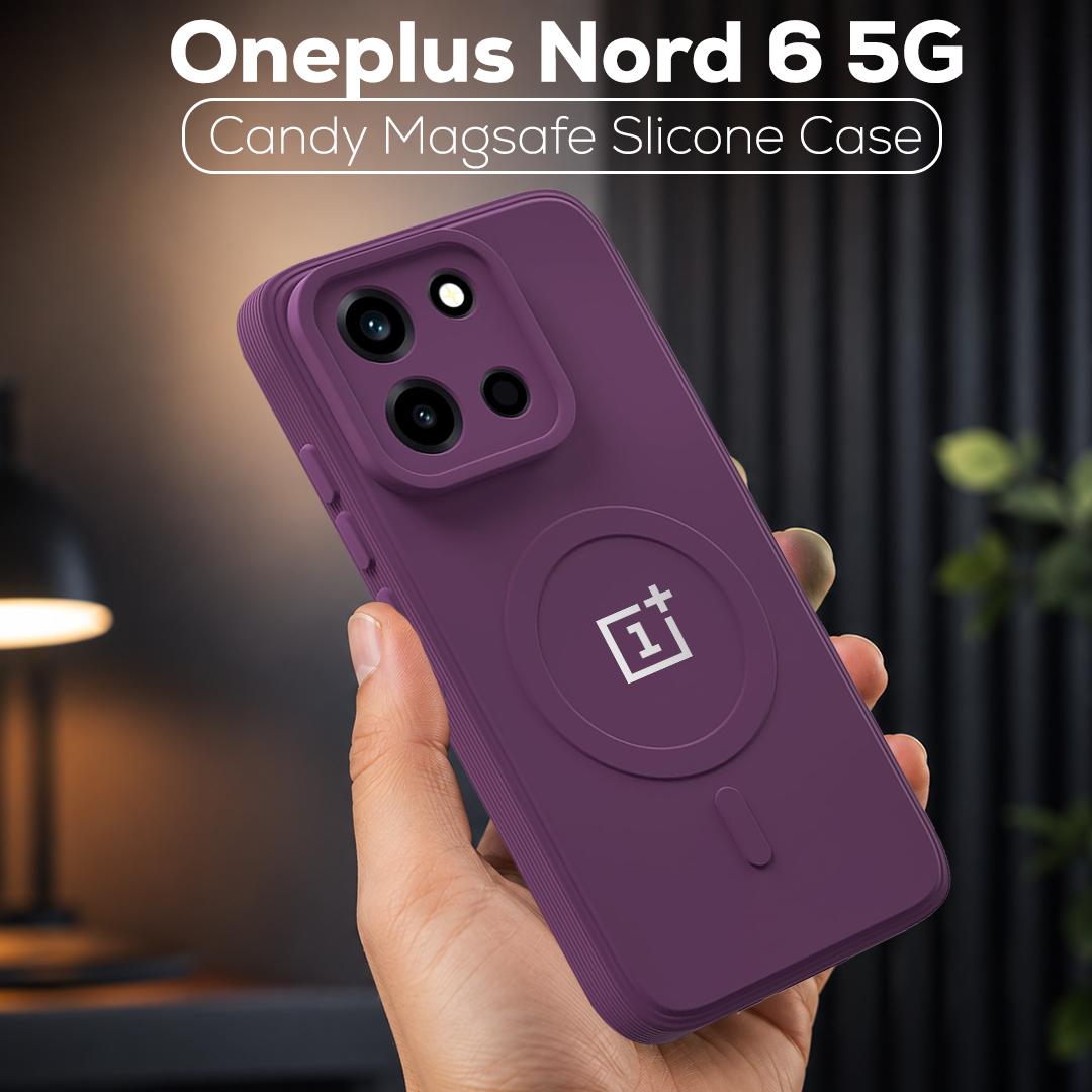 OnePlus Nord 6 5G Candy Silicone Luxury Matte Back Cover with Camera  Protection