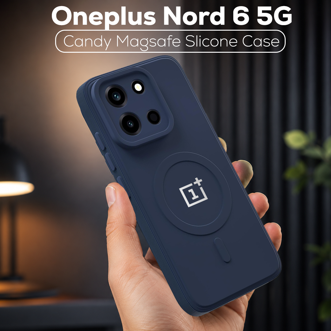 OnePlus Nord 6 5G Candy Silicone Luxury Matte Back Cover with Camera  Protection