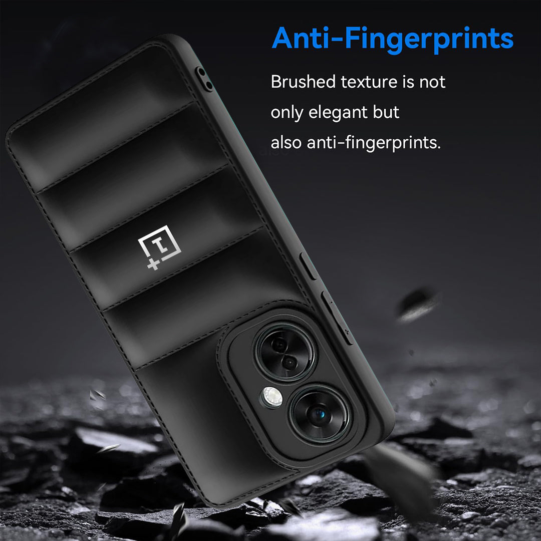 OnePlus NORD CE 3 5G The Puffer Edition Soft Material Down Jacket Phone Case