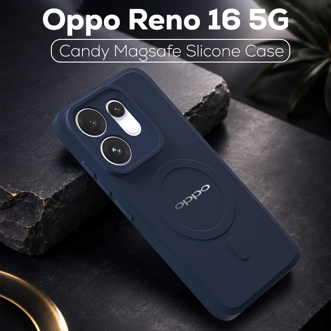 Oppo Reno 16 5G Candy Silicone Luxury Matte Back Cover with Camera Lens Protection