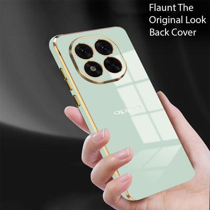 OPPO F29 5G ULTRA-SHINE GOLD ELECTROPLATED LUXURIOUS  BACK CASE WITH CAMERA PROTECTION