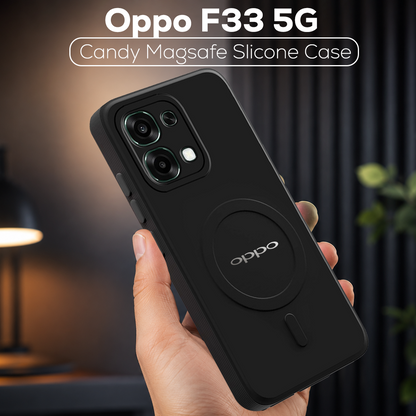 OPPO F33 5G Candy Silicone Luxury Matte Back Cover with Camera  Protection