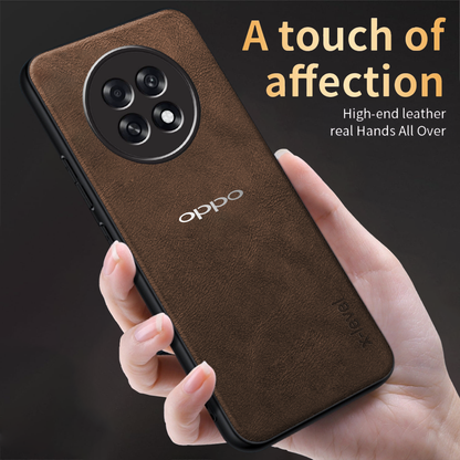 OPPO F31 PRO PLUS 5G  Business Style PU LEATHER PROTECTIVE BACK CASE WITH CAMERA PROTECTION