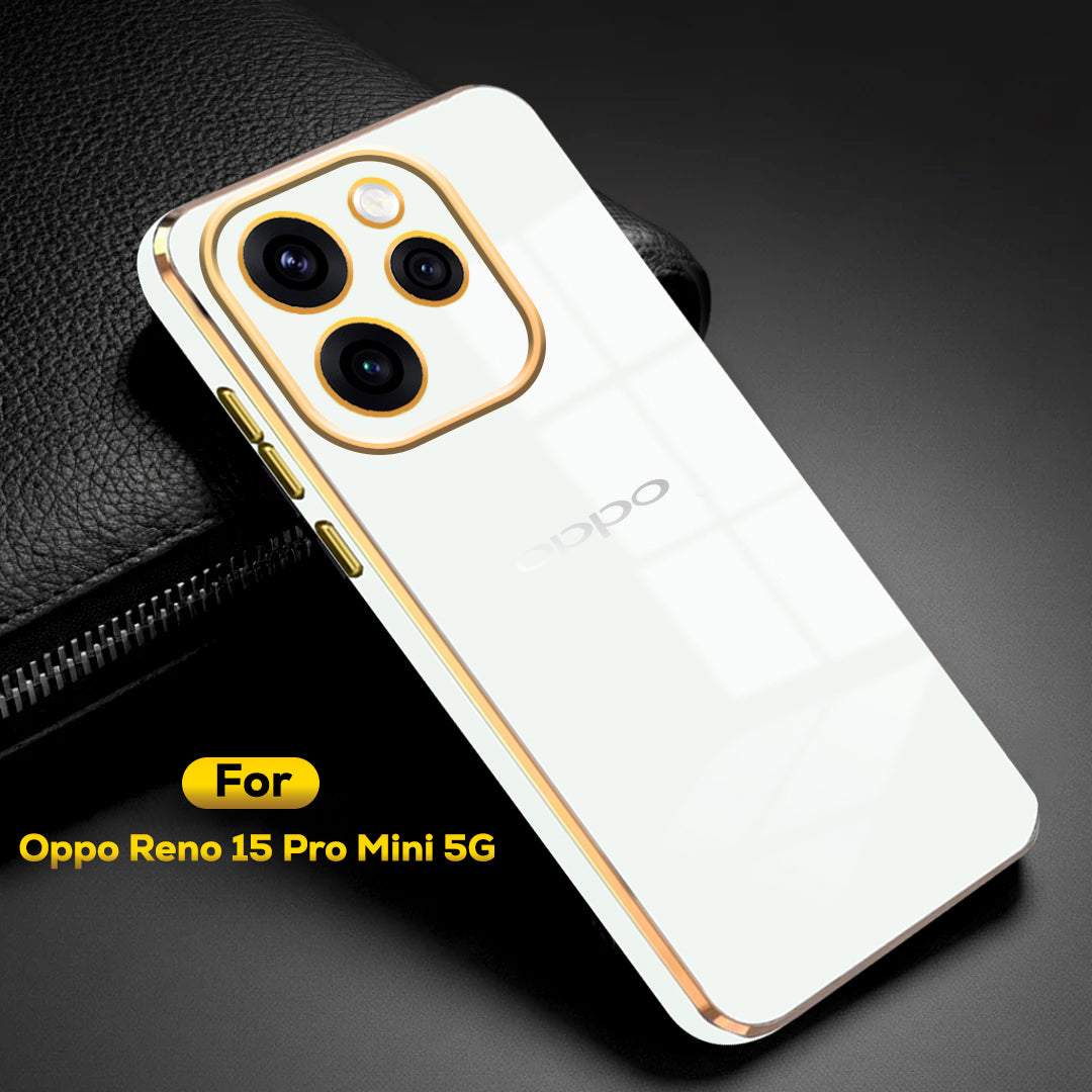 OPPO RENO 15 PRO MINI 5G ULTRA-SHINE LUXURIOUS  BACK CASE WITH CAMERA PROTECTION