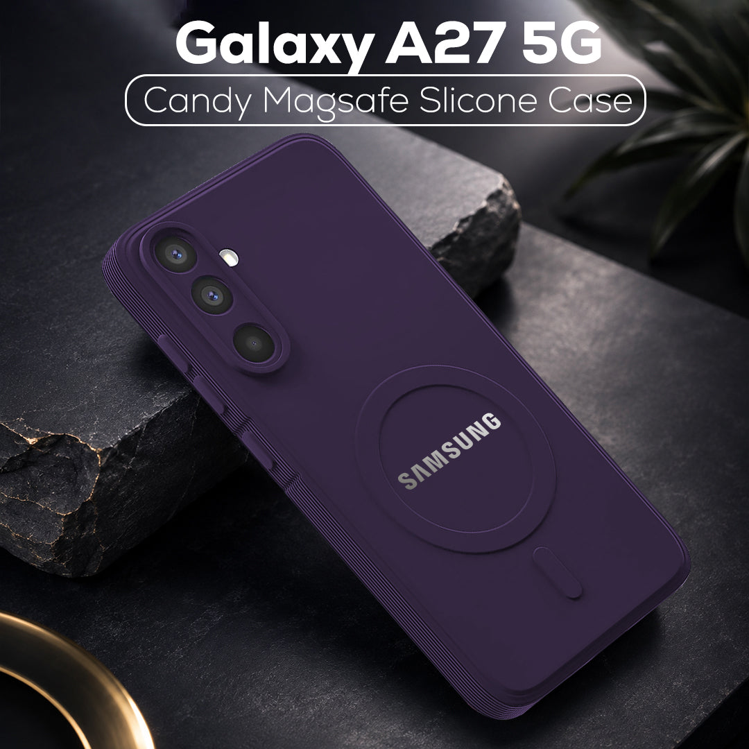 SAMSUNG GALAXY A27 5G Candy Silicone Luxury Matte Back Cover with Camera Lens Protection