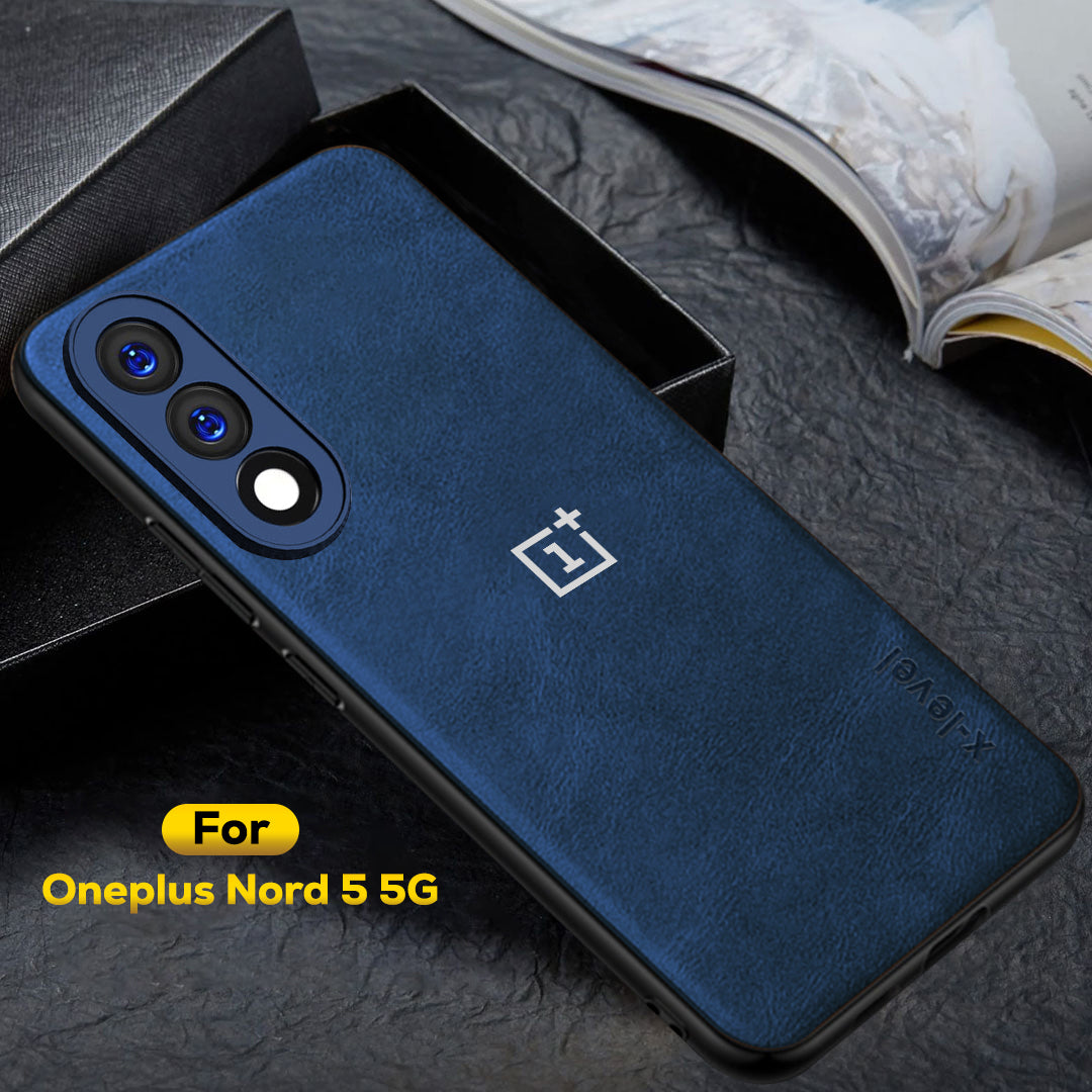 ONEPLUS NORD 5 5G VINTAGE PU LEATHER PROTECTIVE BACK CASE