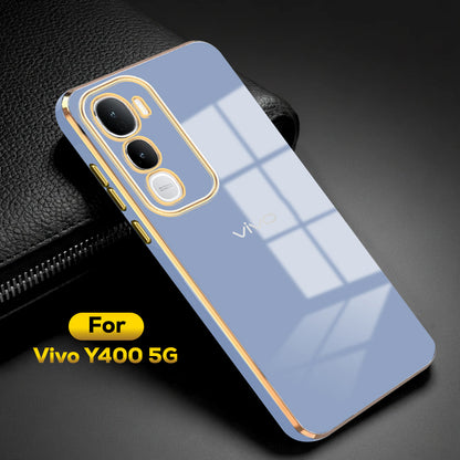 Vivo Y400 5G ULTRA-SHINE LUXURIOUS  BACK CASE WITH CAMERA PROTECTION