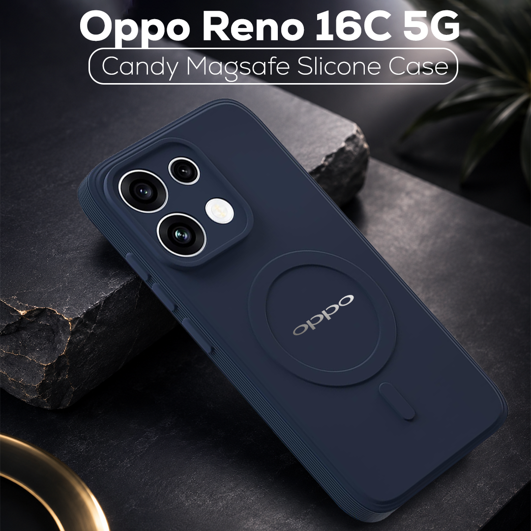 OPPO Reno 16C 5G Candy Silicone Luxury Matte Back Cover with Camera  Protection