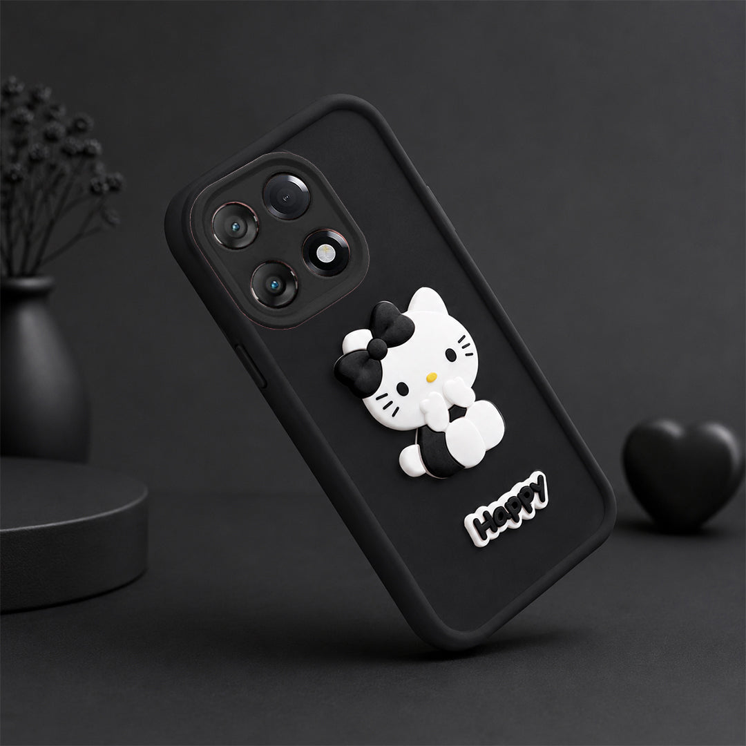 ONEPLUS 11R 5G Soft Silicone 3D Hello Kitty character design Back Case with Camera Protection