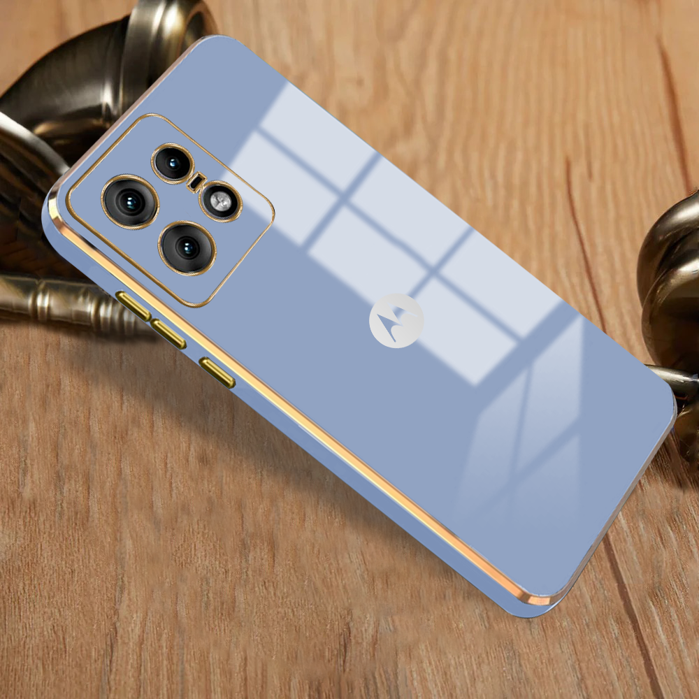 MOTOROLA EDGE 50 PRO 5G ULTRA-SHINE LUXURIOUS  BACK CASE WITH CAMERA PROTECTION
