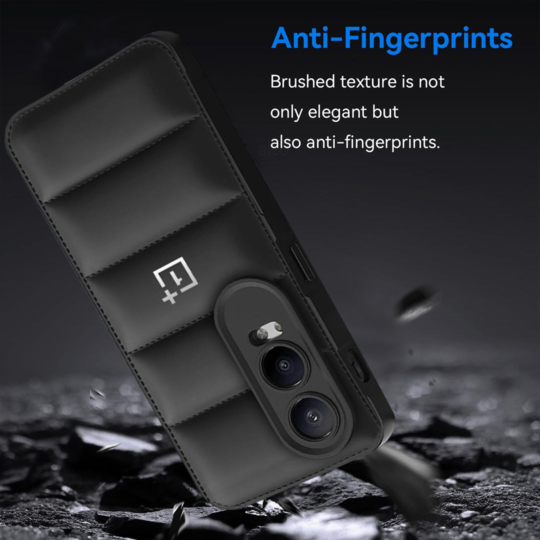 OnePlus NORD CE4 Lite 5G The Puffer Edition Soft Material Down Jacket Phone Case