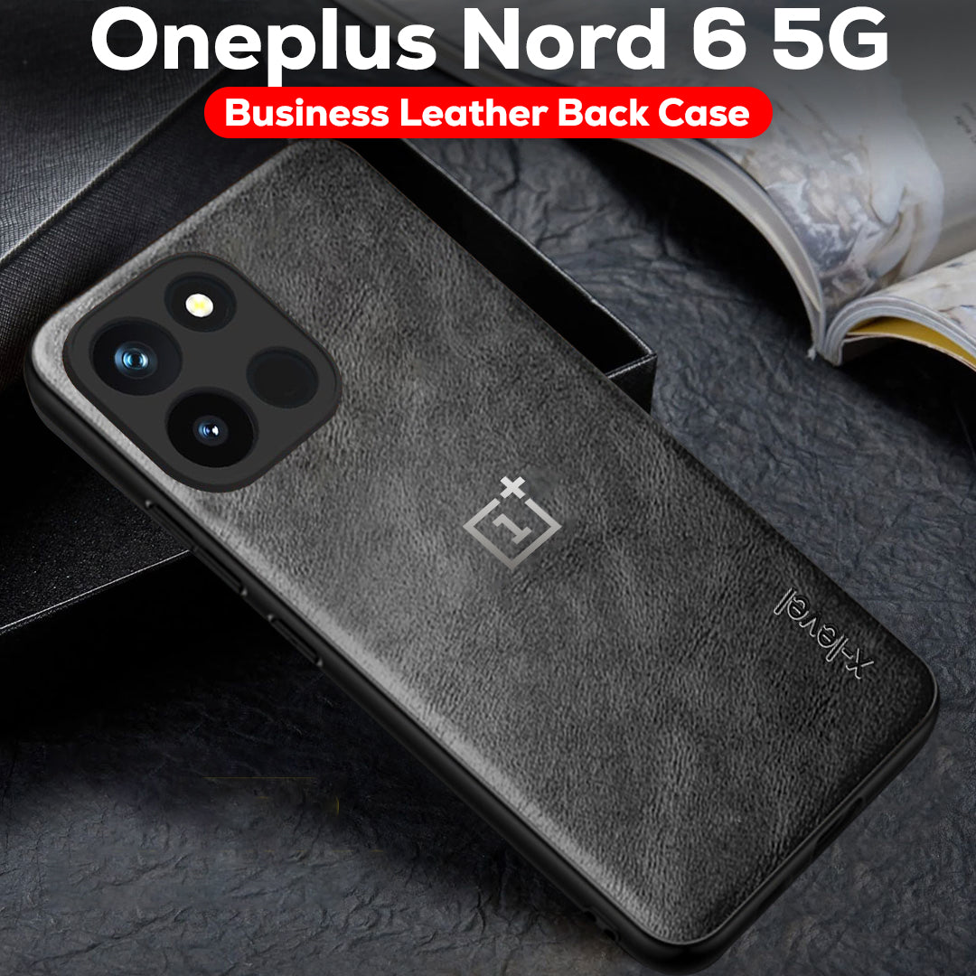 ONEPLUS NORD 6 5G VINTAGE PU LEATHER PROTECTIVE BACK CASE