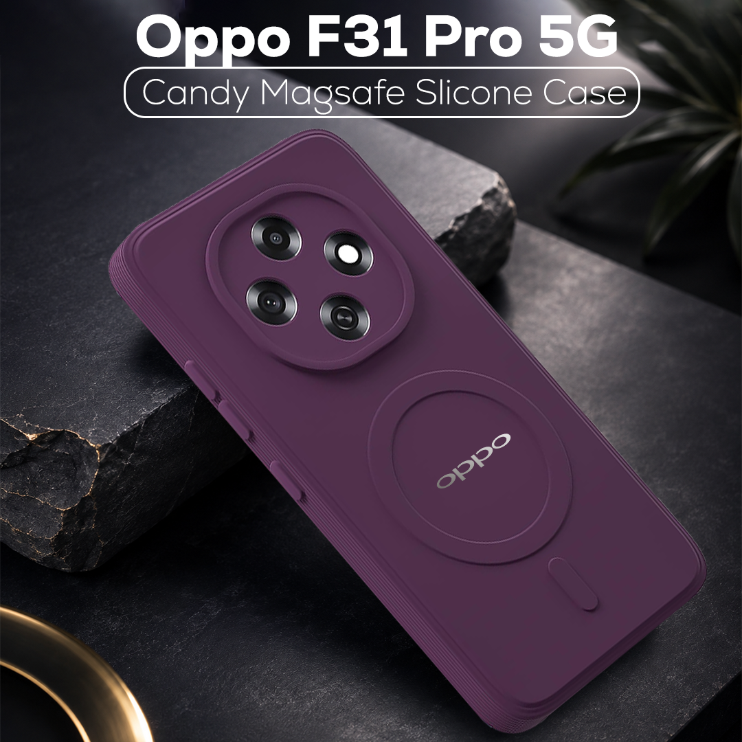 OPPO F31 PRO 5G Candy Silicone Luxury Matte Back Cover with Camera  Protection