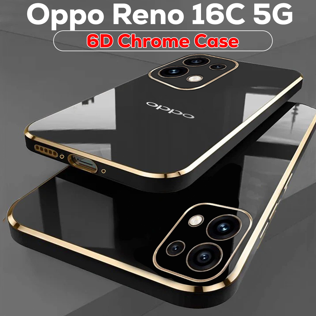 OPPO RENO 16c 5G ULTRA-SHINE LUXURIOUS  BACK CASE WITH CAMERA PROTECTION