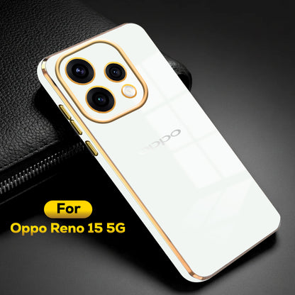 OPPO RENO 15 5G ULTRA-SHINE LUXURIOUS  BACK CASE WITH CAMERA PROTECTION