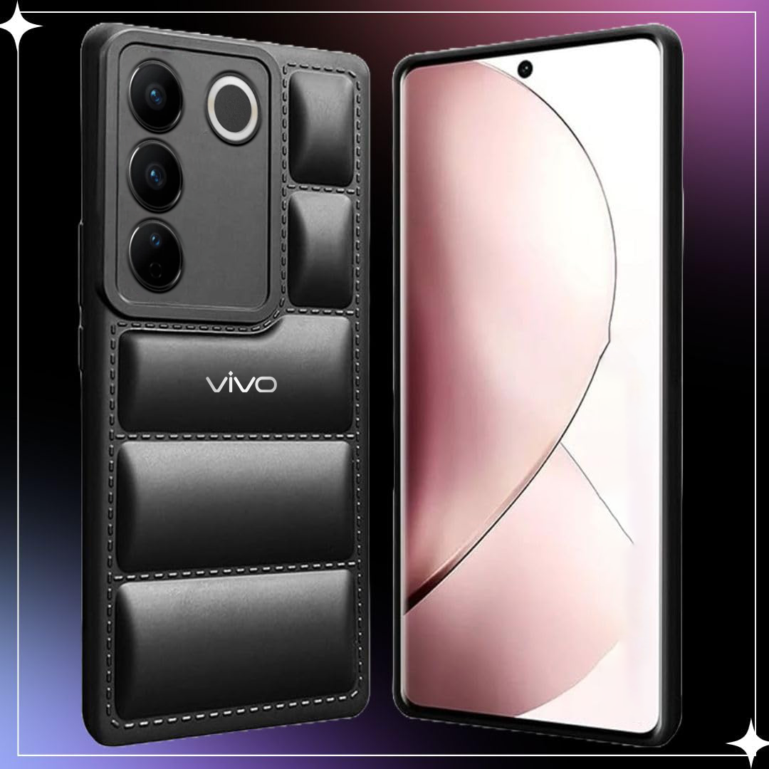 VIVO V27 5G The Puffer Edition Soft Material Down Jacket Phone Case