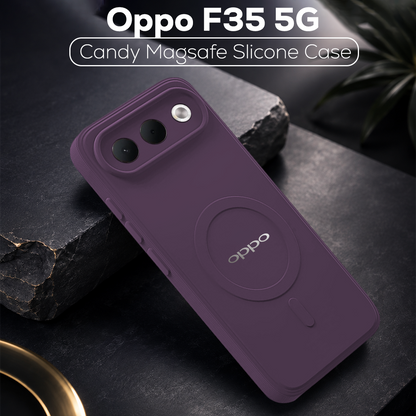 OPPO F35 5G Candy Silicone Luxury Matte Back Cover with Camera  Protection