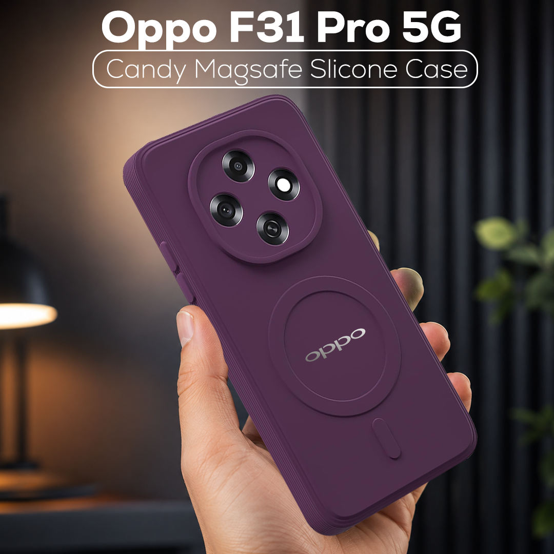 OPPO F31 PRO 5G Candy Silicone Luxury Matte Back Cover with Camera  Protection