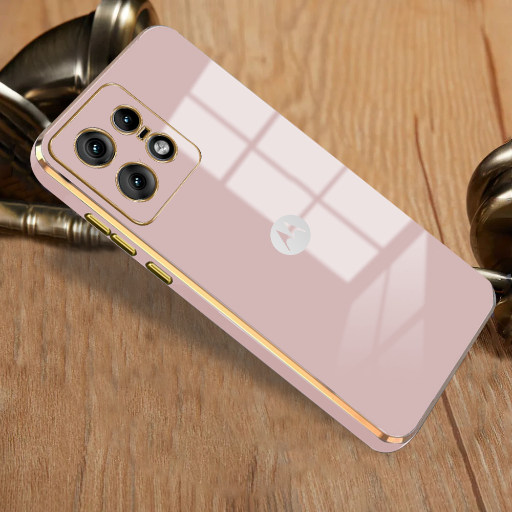 MOTOROLA EDGE 50 PRO 5G ULTRA-SHINE LUXURIOUS  BACK CASE WITH CAMERA PROTECTION