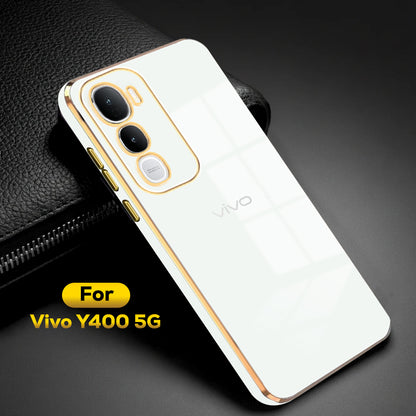 Vivo Y400 5G ULTRA-SHINE LUXURIOUS  BACK CASE WITH CAMERA PROTECTION