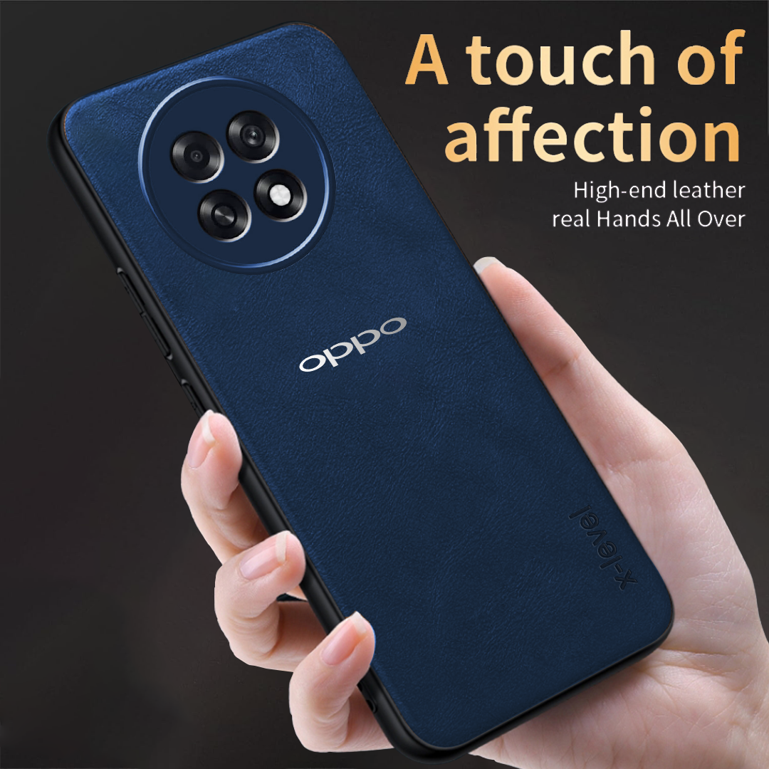 OPPO F31 PRO PLUS 5G  Business Style PU LEATHER PROTECTIVE BACK CASE WITH CAMERA PROTECTION
