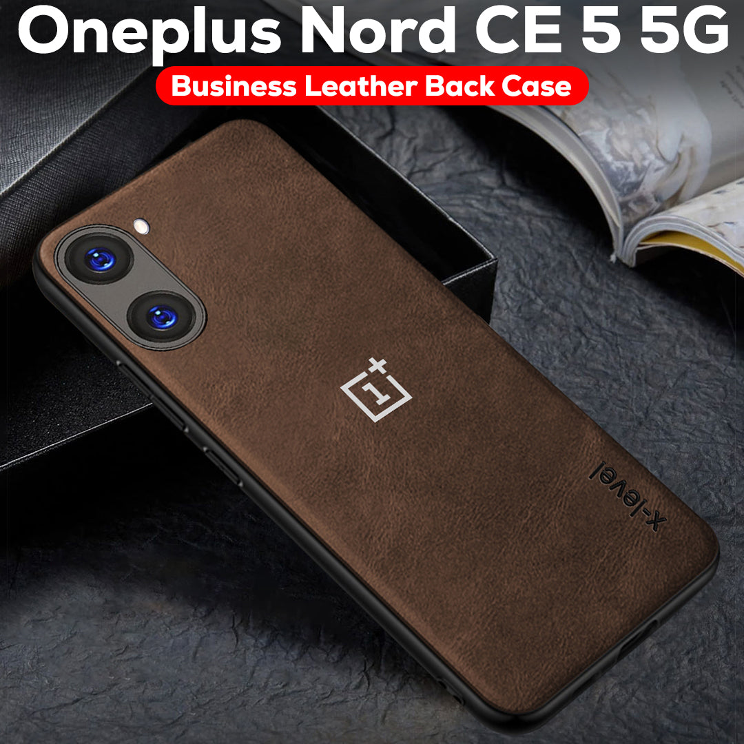ONEPLUS NORD CE 5 5G VINTAGE PU LEATHER PROTECTIVE BACK CASE