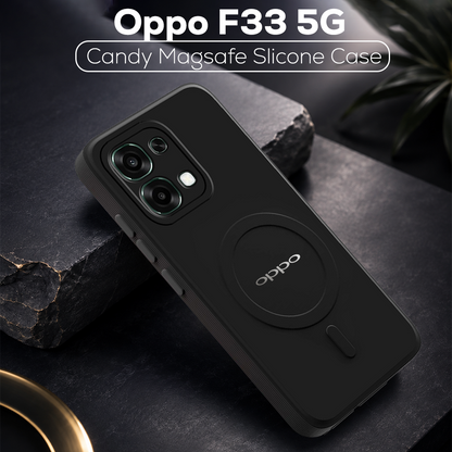OPPO F33 5G Candy Silicone Luxury Matte Back Cover with Camera  Protection