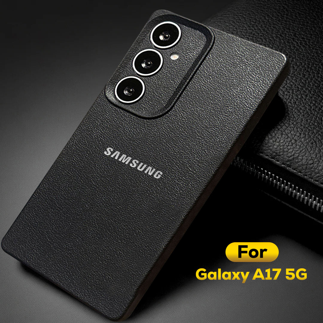 Samsung Galaxy A17 5G Solid Color Leather Texture Matte Phone Back Case