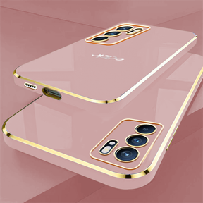 OPPO RENO 6 5G ULTRA-SHINE LUXURIOUS  BACK CASE WITH CAMERA PROTECTION