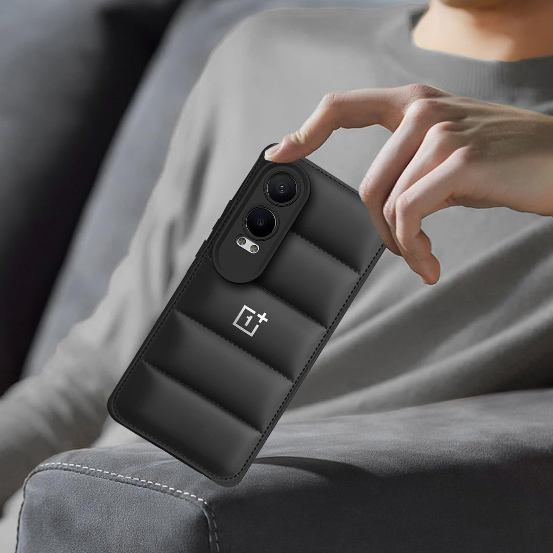 OnePlus NORD CE4 Lite 5G The Puffer Edition Soft Material Down Jacket Phone Case