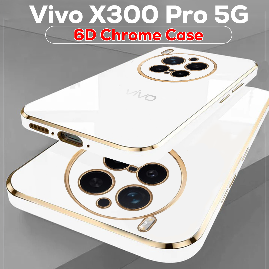 Vivo X300 PRO 5G ULTRA-SHINE LUXURIOUS  BACK CASE WITH CAMERA PROTECTION